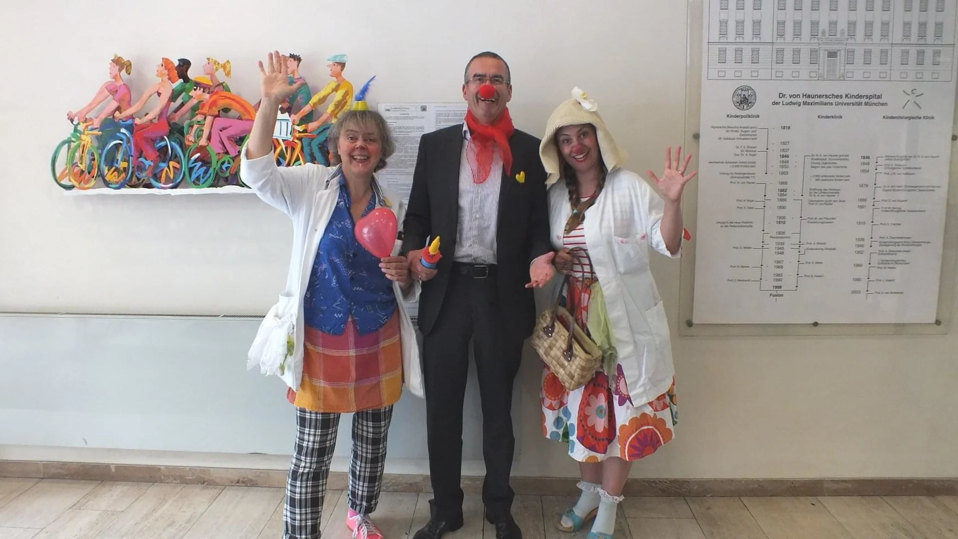 Merck Finck Stiftung unterstützt die Klinikclowns erneut